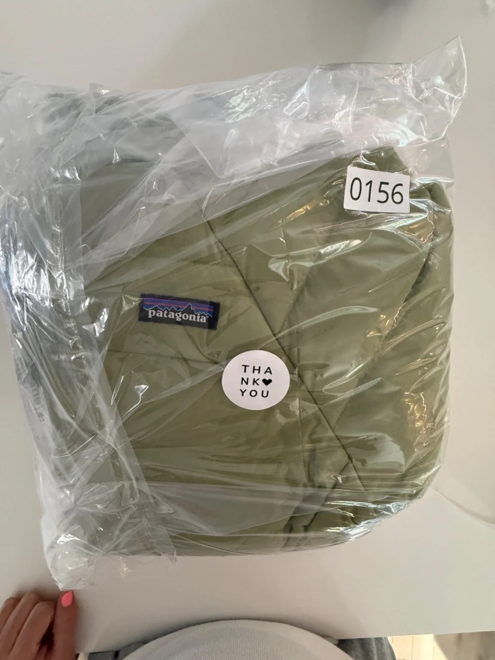 Patagonia Kids XXL 16-18 Down Sweater Jacket Green Puffer Youth Unisex